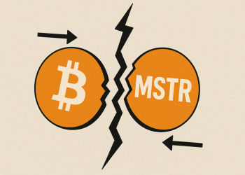 Is Bitcoin (BTCUSD) Decoupling From Strategy (MSTR)?